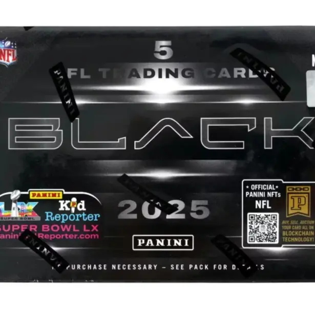 2025 Panini Black Football Hobby Box