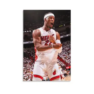 Jimmy Butler Basketball Sports Poster Basketball Superstar Poster (31) Poster Print Painting Canvas Wall Art Home Decor Posters