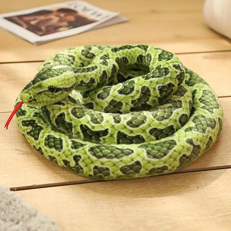 Cobra Plush Toy - Soft Polyester Stuffed Snake, Unisex Snake Theme Doll Gift for Youngsters, Doll Gifts