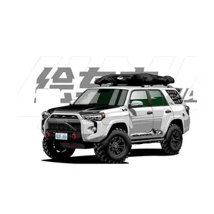 Outlander Adventurer Rugged Style the Ultimate Rectangle Sticker for Anywhere & Anything  Minimal Tech Style | Waterproof | Perfect Fit for Laptops & Accessories - Unique Personalization