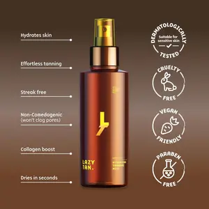 Face Tan Mist - Self Tanning Mist, Waterproof,Effortless and Natural Looking, Gradual SunKissed Glow, Suitable for Face and Body,Hydrating Moisturiser with Vitamin C andVitamin E