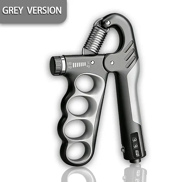 Adjustable Hand Gripper Strength Training Equipment - 5-100KG Capacity, Auto Counting Muscle Exercise Equipment for At-Home Gym Forearm Workouts, Stress Relief & Hand Rehab
