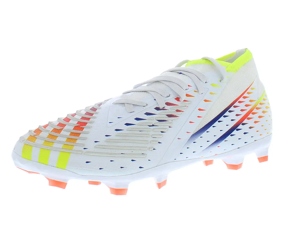 Adidas Predator Edge.2 FG Football Boots for Men/Women, Low-Cut Firm Ground Design with a Textured Upper