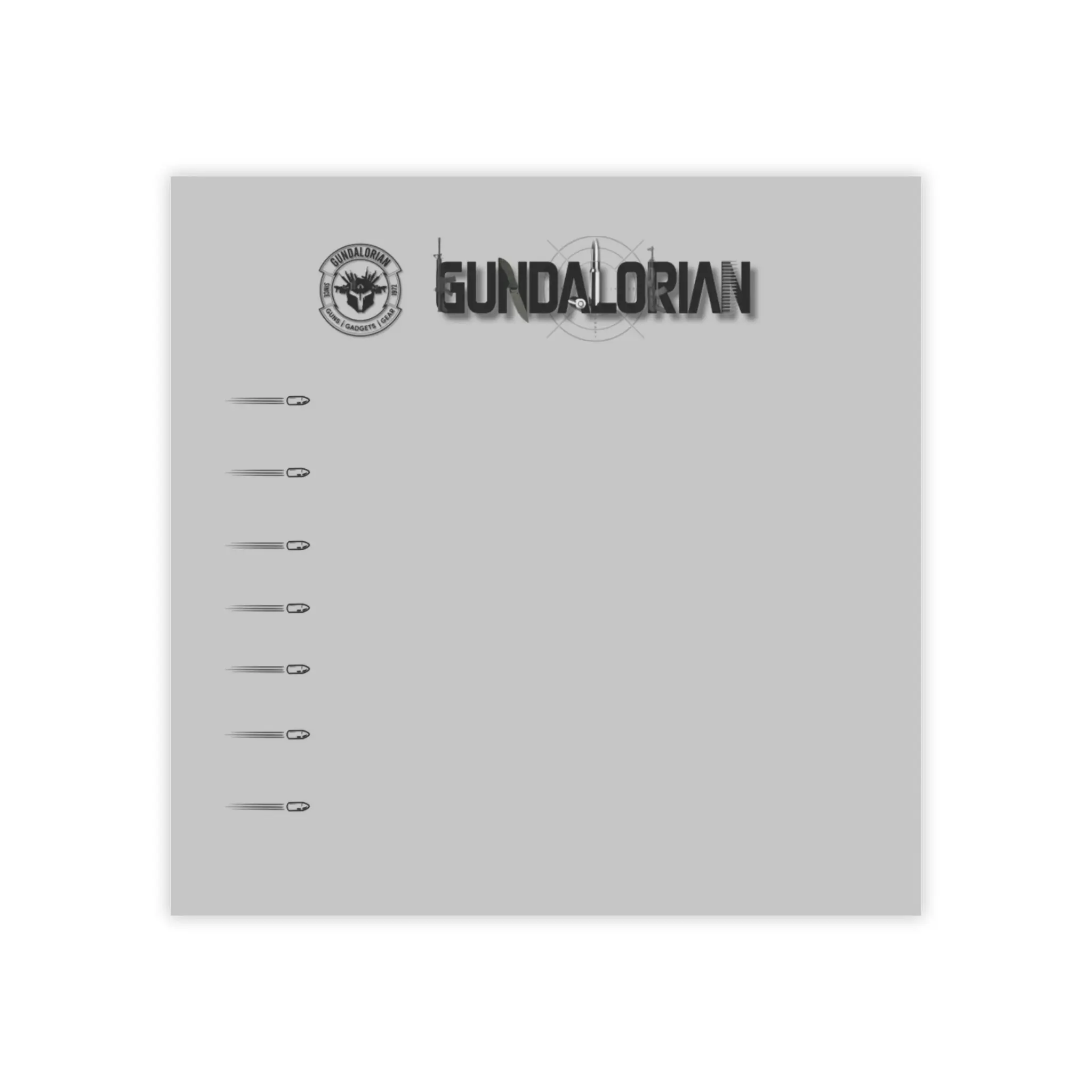Gundalorian Bullet Point Post-it® Note Pads