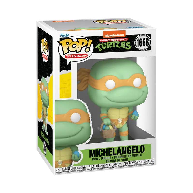 Funko Pop Vinyl Figure Teenage Mutant Ninja Turtles Easter Michelangelo