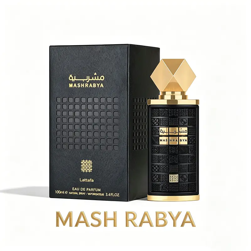 Lattafa Mashrabya Perfume Unisex Eau de Parfum 3.4 oz 100ml Luxury Fragrance for Men and Women