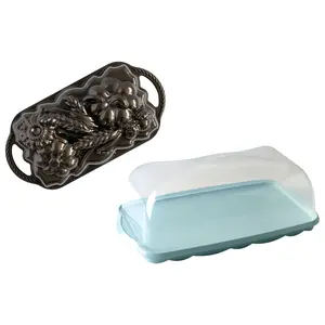 Nordic Ware Sunflower & Pumpkin Loaf Pan & Keeper Set