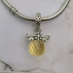 Chams 925 Italy Sterling Silver for Pandora Bracelet - Fashion Accessory