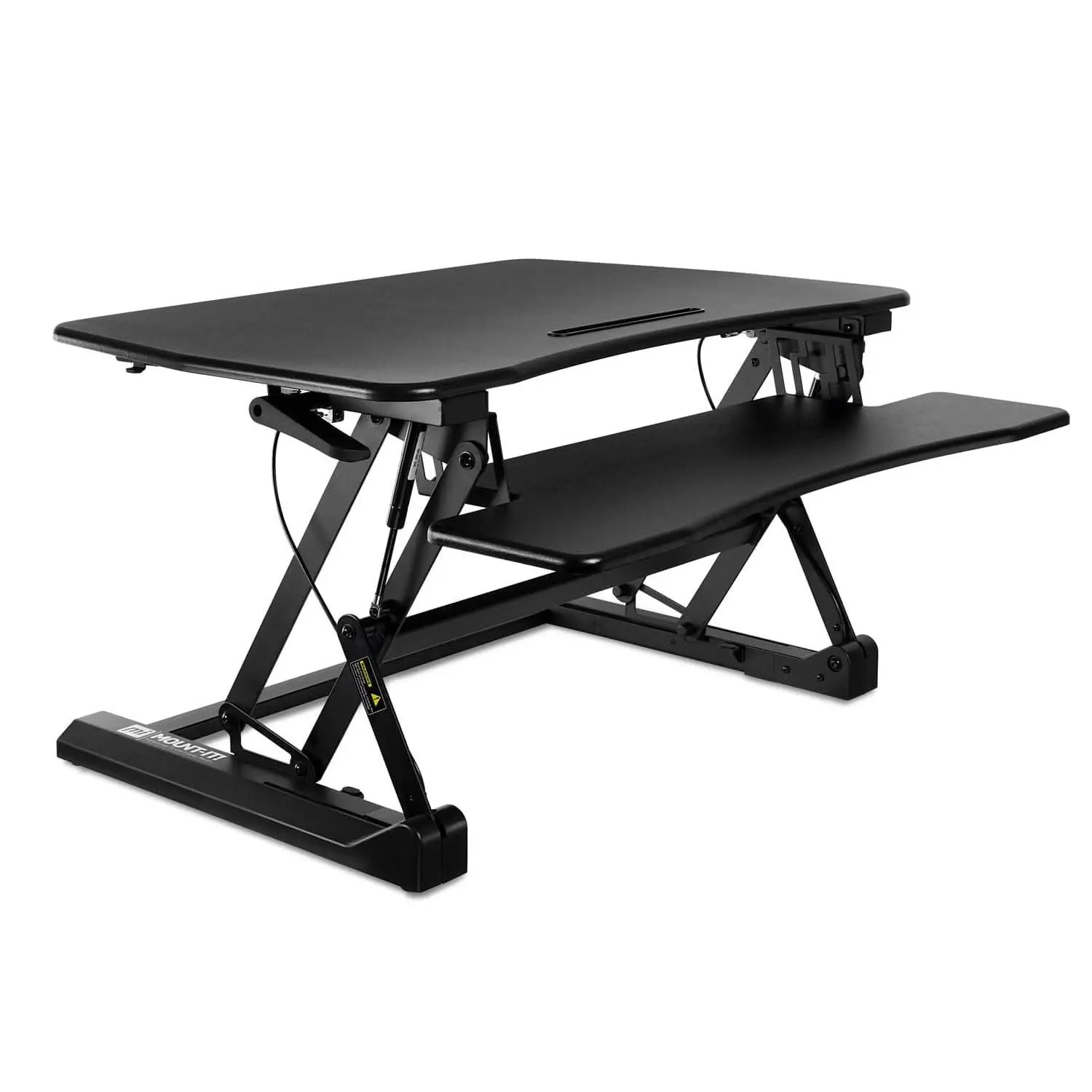Standing Desk Sit-Stand Desk Converter Height Adjustable, Large Surface Area