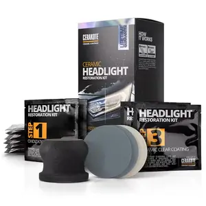 Headlight Restoration Kit, car lights cleaner