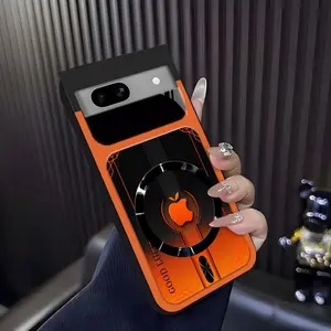 Luxury Sports Car Aesthetic MagSafe Case Anti-Scratch Magnetic Glass Cover for Google Pixel 7 ---975