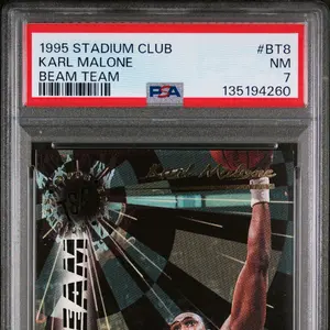 1995 Stadium Club Karl Malone Beam Team #BT8 NM 7 PSA