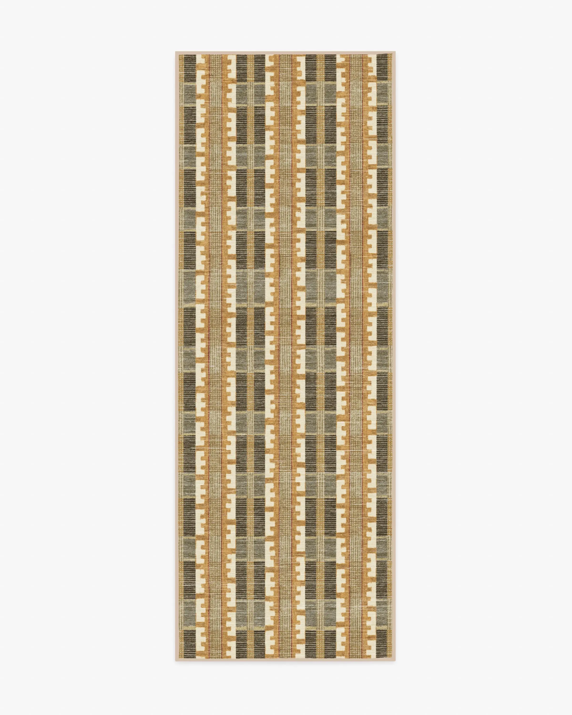 Olin Ochre Flatwoven Rug