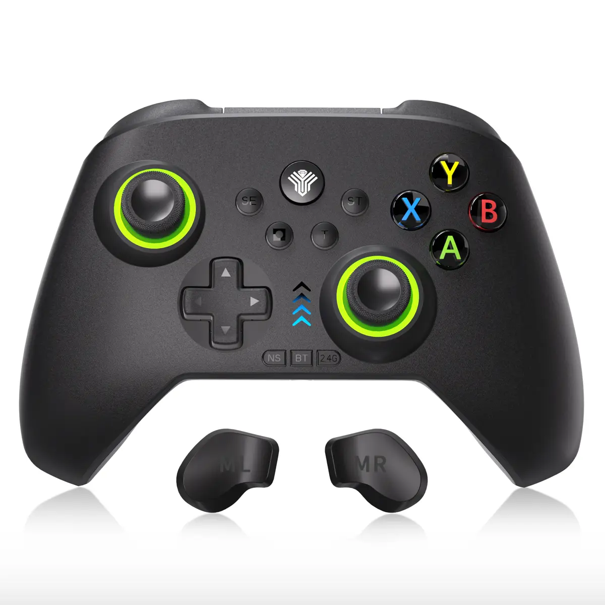 YUYIU Dawn Breaker(Not for XBOX) Halleffect Wireless controller for Switch2(2025)/Switch/PC/Steam/Apple Device/Android with RGB lighting/programming/Hall rocker/Hall trigger/vibration, three mode switch controller, plug and play