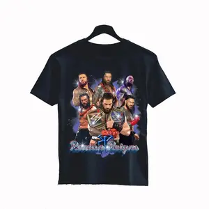 Roman Reigns Wrestling T-Shirt – Retro WWE Graphic Tee for Adults & Kids | Tribal Chief Fan Merch, Unisex Wrestling Apparel