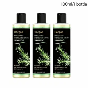 Organic Rosemary Hair Growth Shampoo(100ml)-Dual-Action Cleanser&Conditioner forAdults,Plant-Based Haircare with Glycerin,Keratin,Hydrate,Nourishing,Moisturizer,Smoother,Oil Control,Volume Boost,Anti-Frizz,Refreshing Feel,Hair Grow hydrolyze
