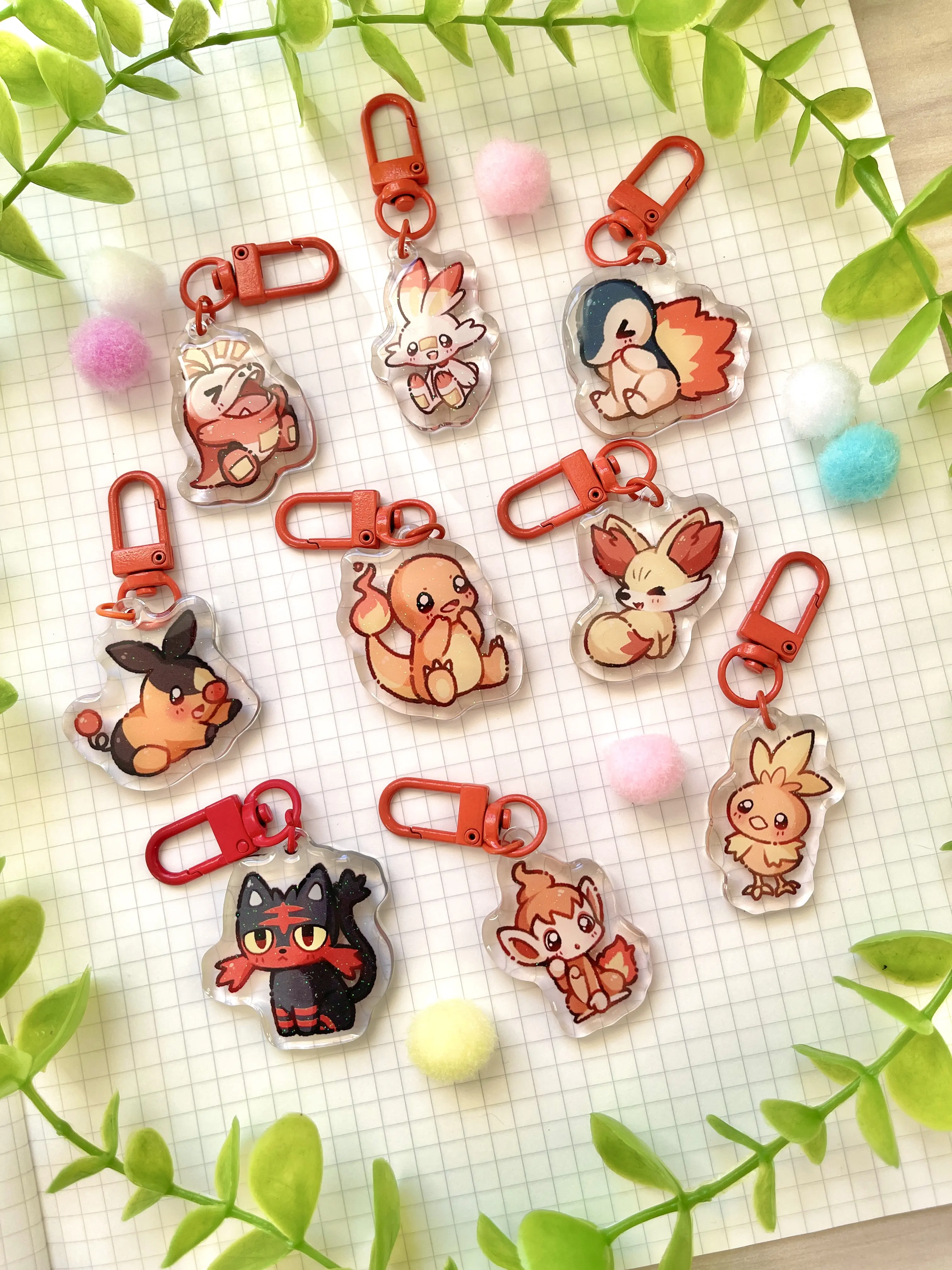 Fire Starters Keychains