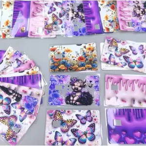 Random 30pcs Cartoon Bank Card Student Card UV DTF Stickers
