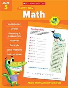 Scholastic Success with Math Grade 5 Workbook -- Scholastic Teaching Resources - Paperback
