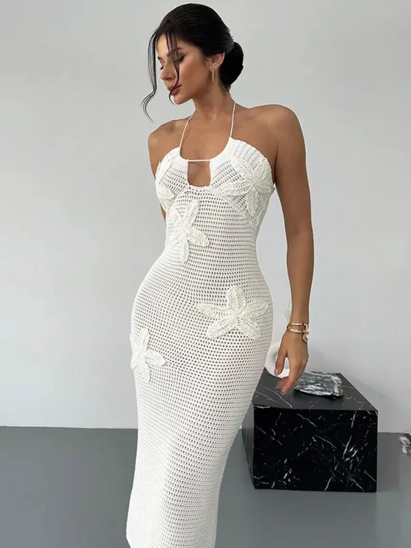 boho knitted dress Lennon Knitted Dress