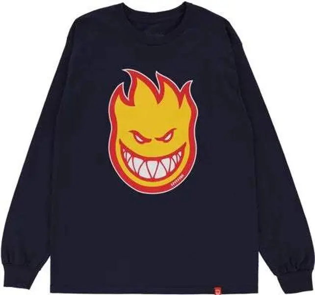 SPITFIRE BIGHEAD FILL NAVY/GOLD LS SPITFIRE BIGHEAD FILL NAVY/GOLD LS