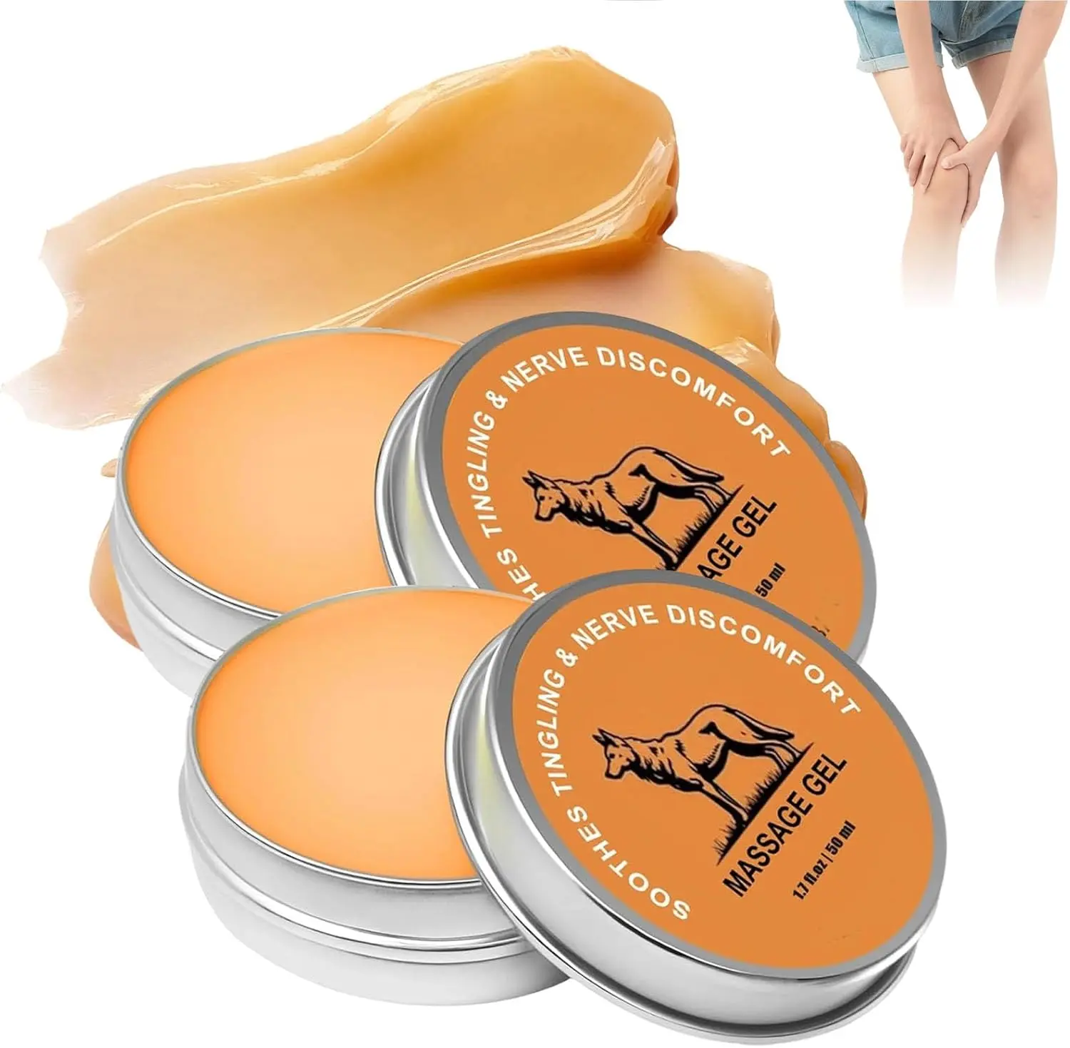 BIODANCCE Neuro Balm, Nerve Relief Balm for Neuropathy, Natural Joint Care Soothing Massage Cream with Magnesium and Menthol