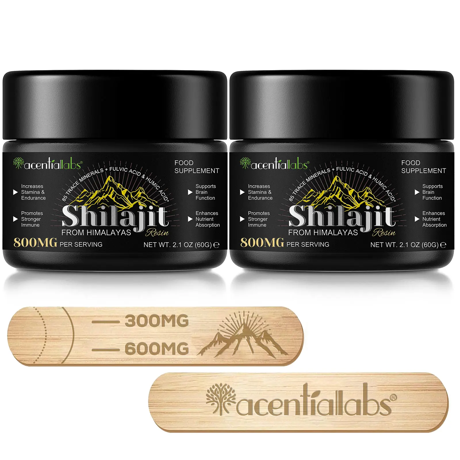 Shilajit Himalayan Organic Shilajit Resin*2