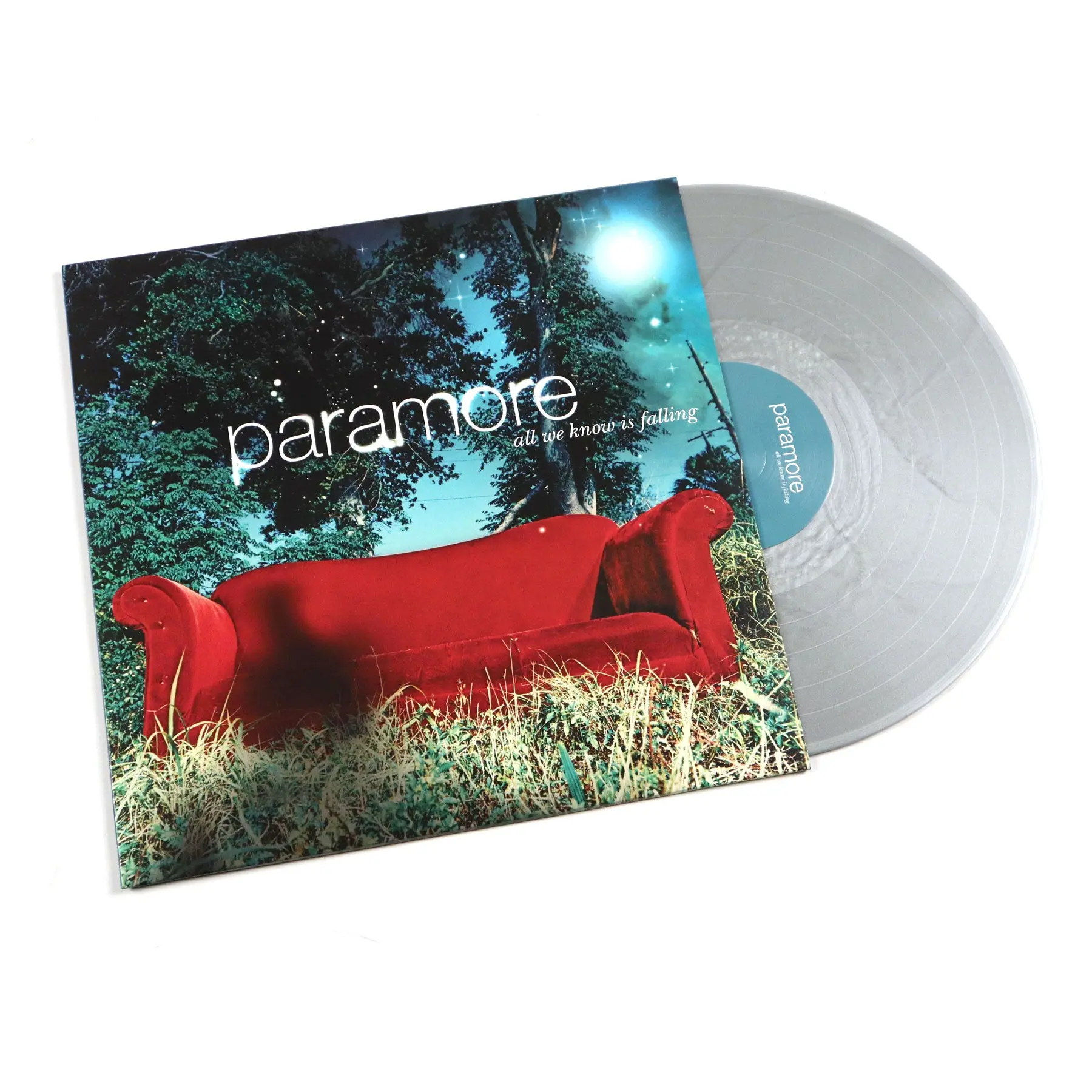 Paramore All We Know Is Falling Debut Studio Album - Limited Pressing Colored Vinyl LP, Fueled by Ramen Label, Originally Released in 2005, Includes Printed Insert