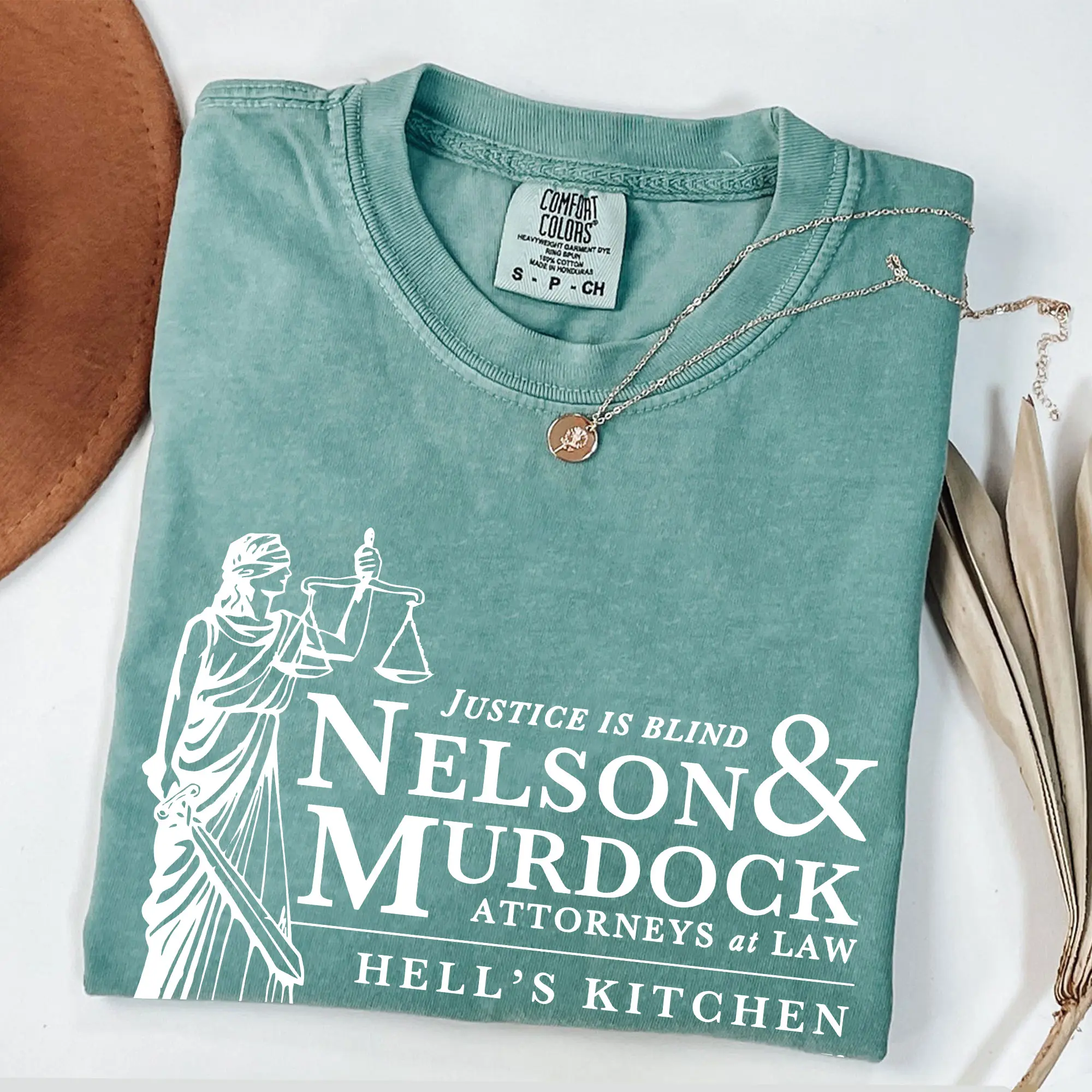 Comfort Colors Nelson And Murdock Attorneys At Law T-Shirt, Matt Murdock Shirt, Daredevil Shirt, Comfort Colors Shirt