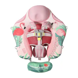Mambobaby Air-Free Flamingo Chest Float with Flat Canopy
