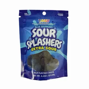 Tangy Treasures Blue Raspberry Sour Splashers – Extra Sour Viral Candy