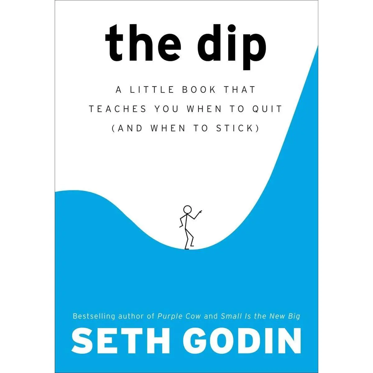 The Dip: A Little Book That Teaches You When to Quit (and When to Stick) -- Seth Godin - Hardcover