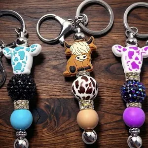 *LIVE CLAIM* Beaded Keychain