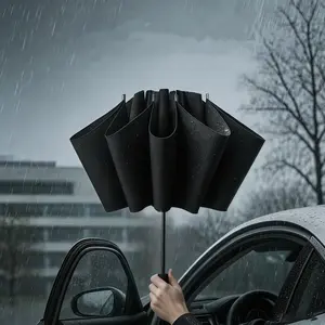 "Extra Large 12-Rib Double Umbrella" Share Without Getting Wet - Umbrella & Cool Stuff For Room
