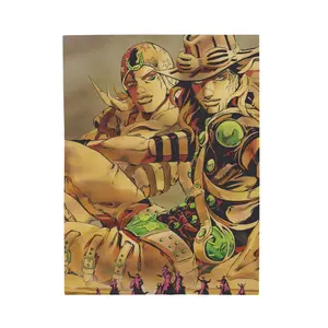 JoJo's Bizarre Adventure Gold Duo Velveteen Plush Blanket