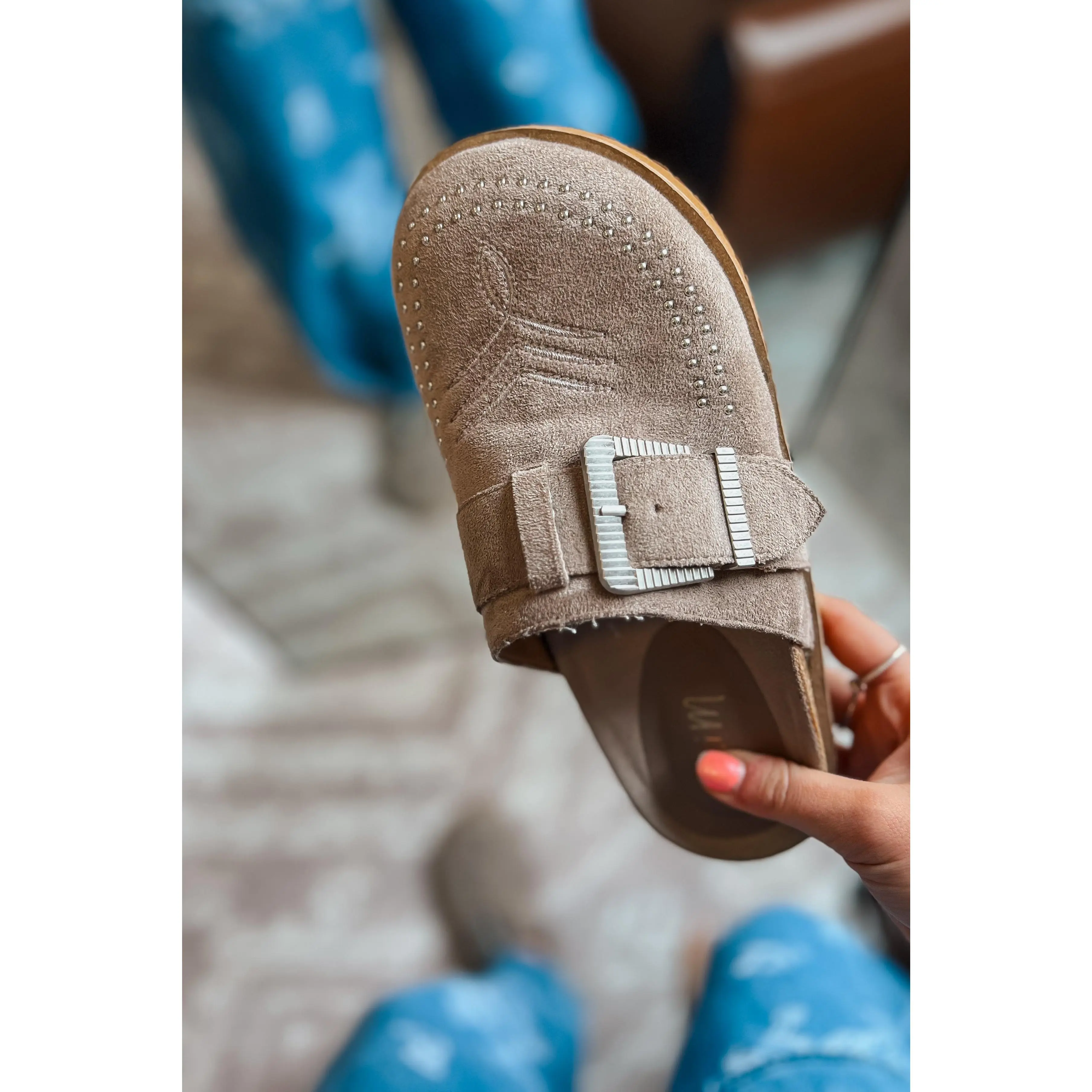 Josephine Mules | Taupe