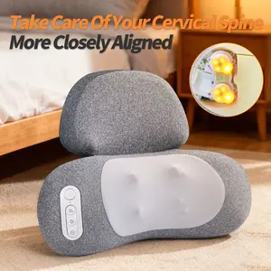 Ergonomic Neck Pillow Massager with Constant Heat - Relieve Tension & Improve Posture Daily Use Neck Health