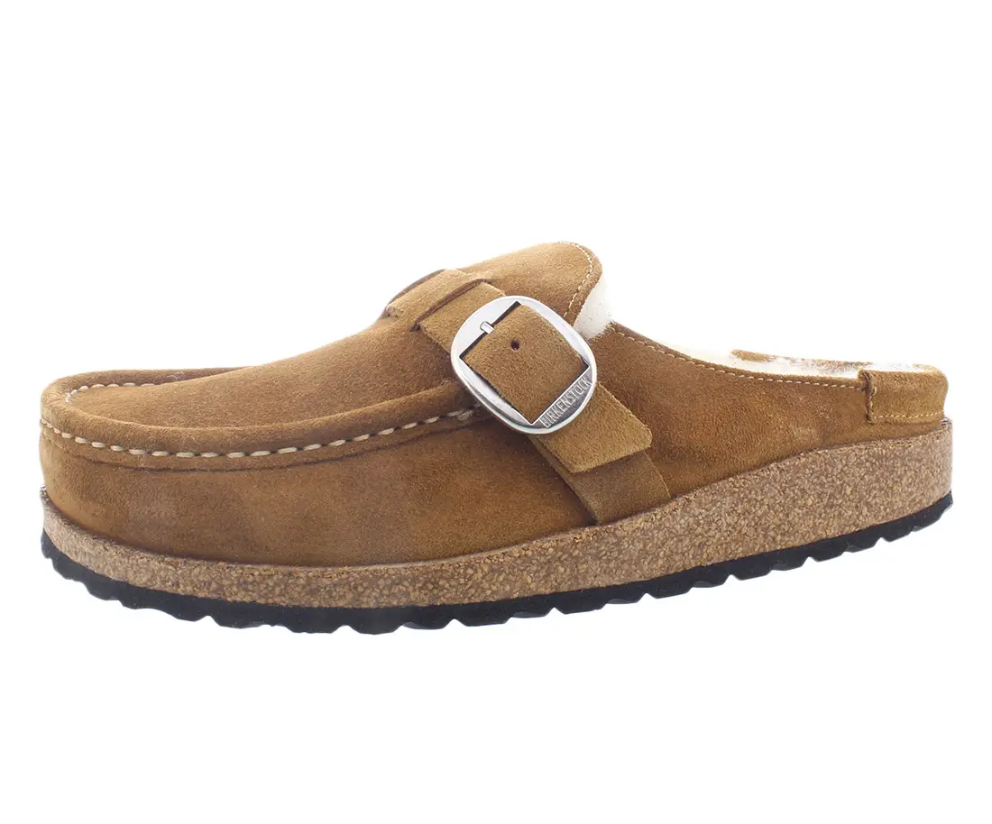 Birkenstock Buckley Shearling Narrow-Fit Unisex Sports Footwear, Outdoor Sneakers