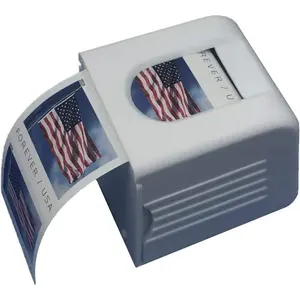 Stamp Holder Dispenser - Stamp Roll Holder - Postage Stamp Dispenser - Stamp Holder for Roll of Stamps - Roll Stamp Dispenser - Stamps Postage Forever Roll of 100 Holder (Stamps Not Included)