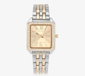 Tahari Women's Two-Tone Rectangle Watch