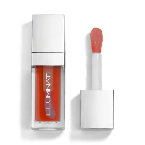 Hydrating Ultra-Shine Lip Oil Illuminati Cosmetics | Lip Oil Trendy Trending Viral Mauve Sorbet Red Coral Longwearing Moisturizing Pigmented Comfortable Clean Girl Korean Trendy Viral Trend Popular Top Selling