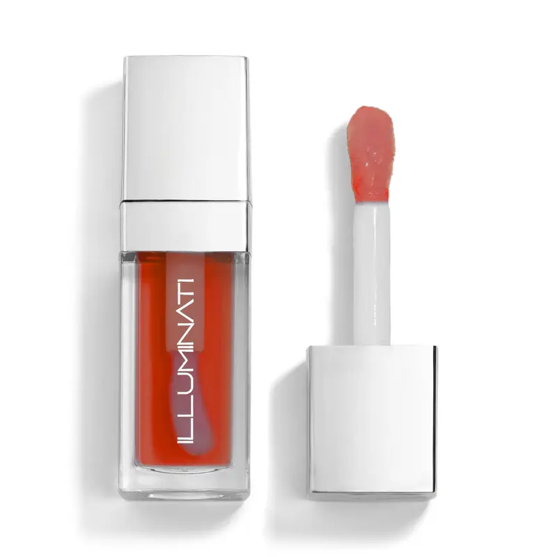 Hydrating Ultra-Shine Lip Oil Illuminati Cosmetics | Lip Oil Trendy Trending Viral Mauve Sorbet Red Coral Longwearing Moisturizing Pigmented Comfortable Clean Girl Korean Trendy Viral Trend Popular Top Selling