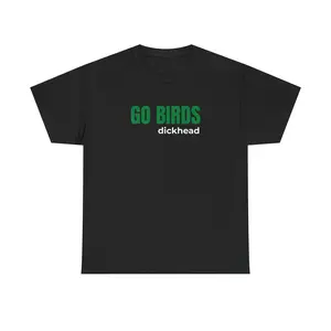 GO BIRDS! Show your true Philly pride! Medium-weight 100% cotton (180 g/m²) for durable, smooth feel
