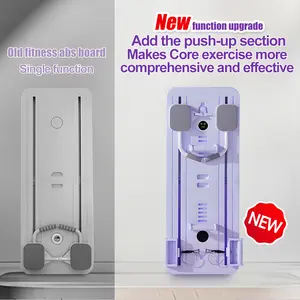 AUGBOX 8-in-1 Ab Trainer with Auto Rebound System & Smart Timer for Abdominal & Core Strength Training Home Pilates Reformer Fitness Equipment