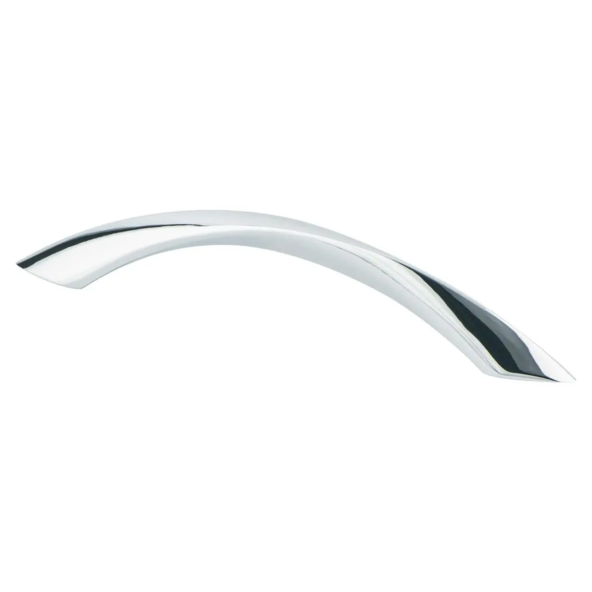 Contemporary CC Advantage Plus 6 Pull, 128 mm x 6-9/16 in. (167 mm), Polished Chrome Sleek Cabinet Pulls and Knobs