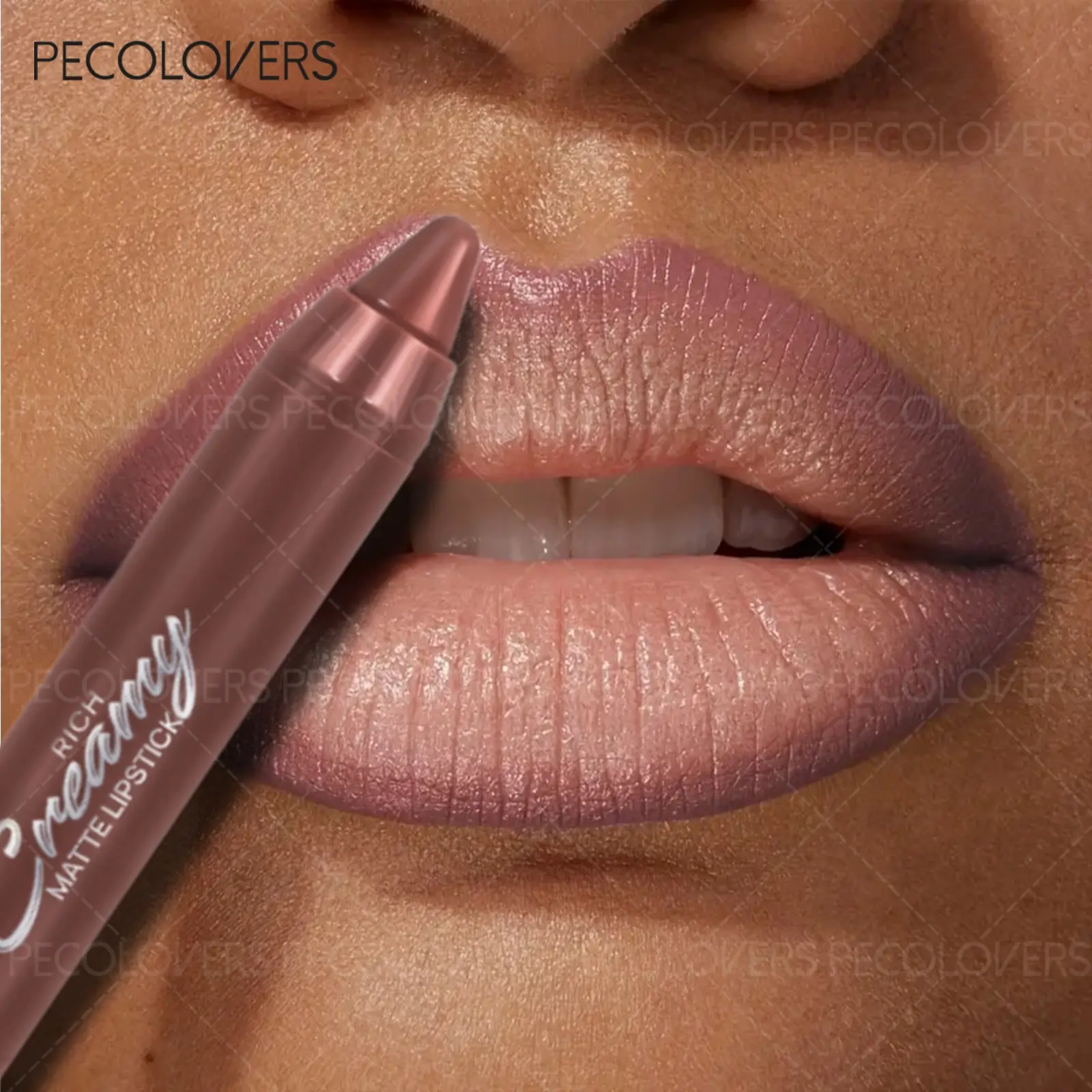 1PC Waterproof Matte Lipstick Pen, Non-Stick, Lipsticks Waterproof Long Lasting, Smudge-Proof, Perfect for Holiday Dates, Lippie Stick