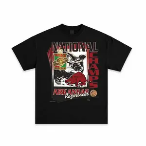Vintage College Basketball National Champs 1994 T-Shirt Retro Championship Graphic Tee Classic Tournament Shirt Casual Streetwear Unisex Cotton Shirt