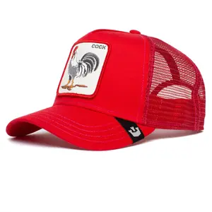 The Cock - Goorin Bros Animal Farm Adjustable Trucker Hat - Red