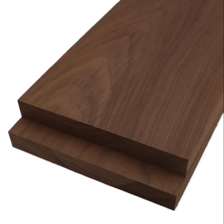 Black Walnut Lumber Board - 3/4" x 6" (2 Pcs)