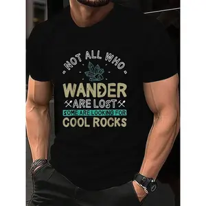 [100% Cotton] Unique Men'S Geode Hunter Tee – Perfect For Rock Enthusiasts And Their Adventures T-Shirt For Men And Women